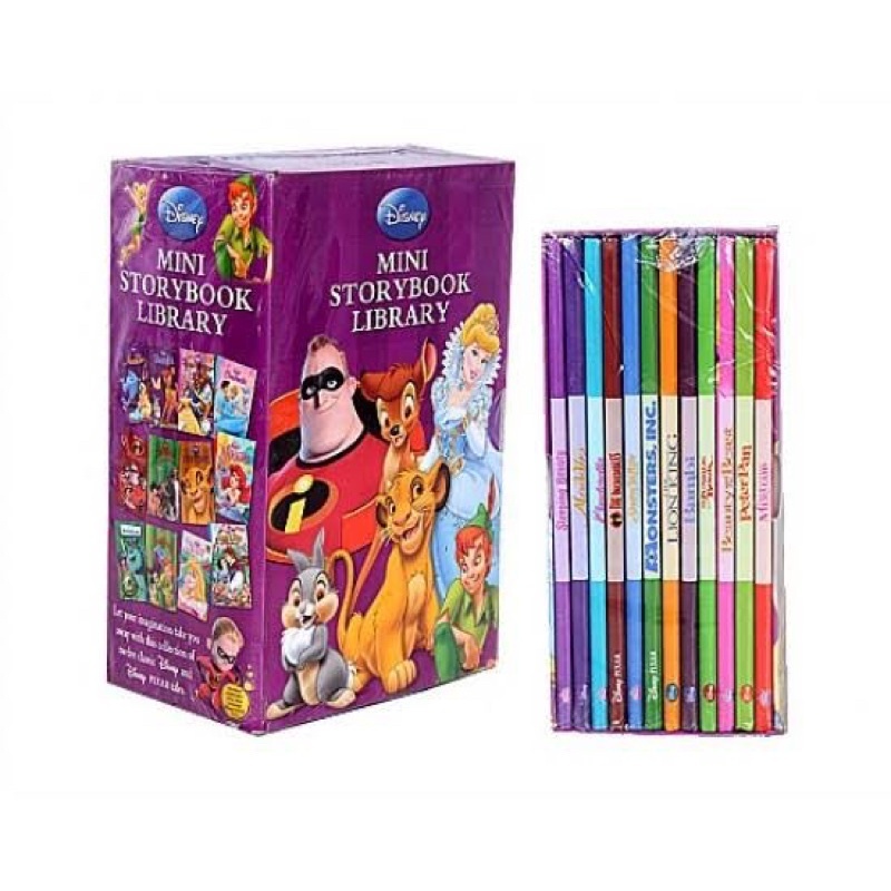 F and X Mini Story Book Library Disney Satuan