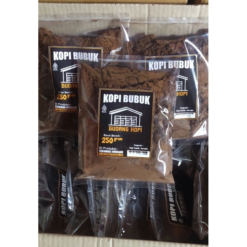 

Kopi bubuk Gudang kopi khas Jombang