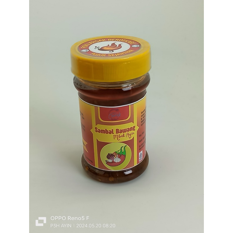 

Sambal Cakalan pedas Mbak Ayin khas pamekasan madura