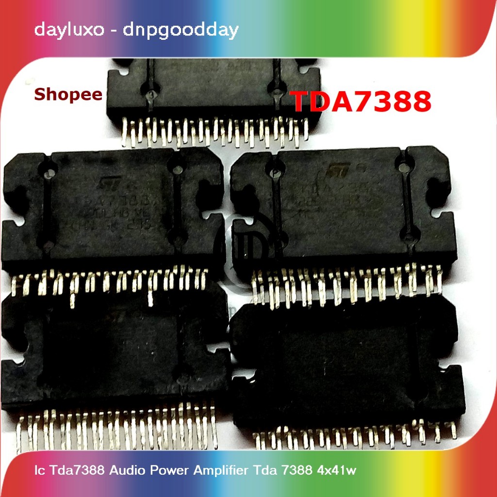 ic tda7388 audio power amplifier tda 7388 4x41w