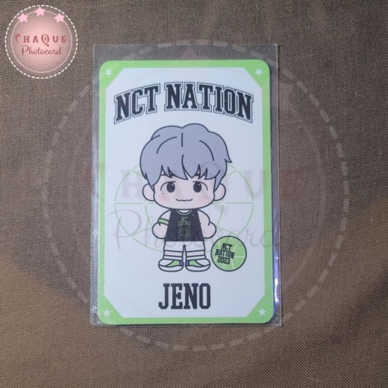 [READY] WTS PHOTOCARD OFFICIAL NCT U NCT NATION NCT DREAM WAYV || TRADING CARD || JENO CHENLE TEN