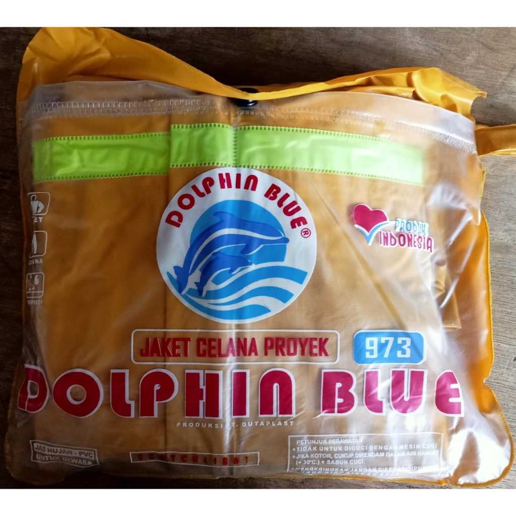 Jas Hujan DOLPHIN/Jas Hujan Stelan Baju Celana/Jas Hujan Proyek