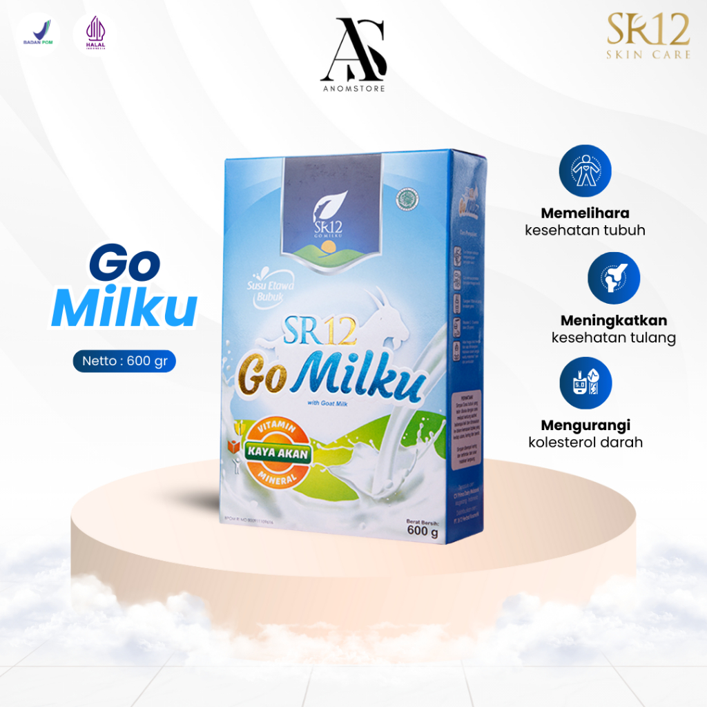 

Susu Kambing Etawa Go Milku SR12 Bebas Gula Untuk Diabetes Hipertensi Jantung