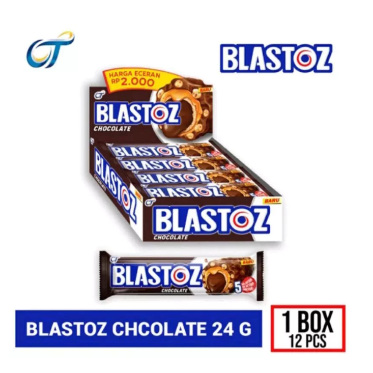 

BLASTOZ CHOCOLATE 24G / 1 BOX ISI 12 PCS