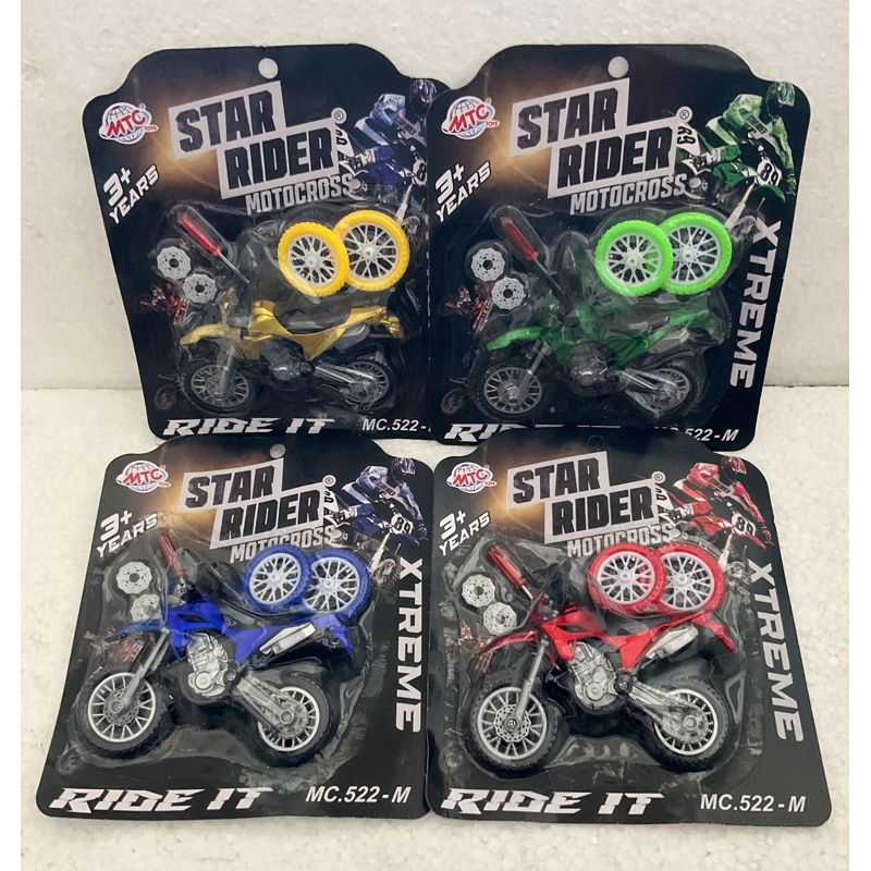 Mainan Anak Motor Cross / Motor Cross Star Raider