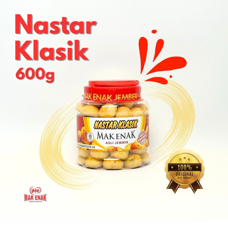

NASTAR KLASIK 600 GRAM - MAK ENAK ASLI JEMBER OFFICIAL STORE