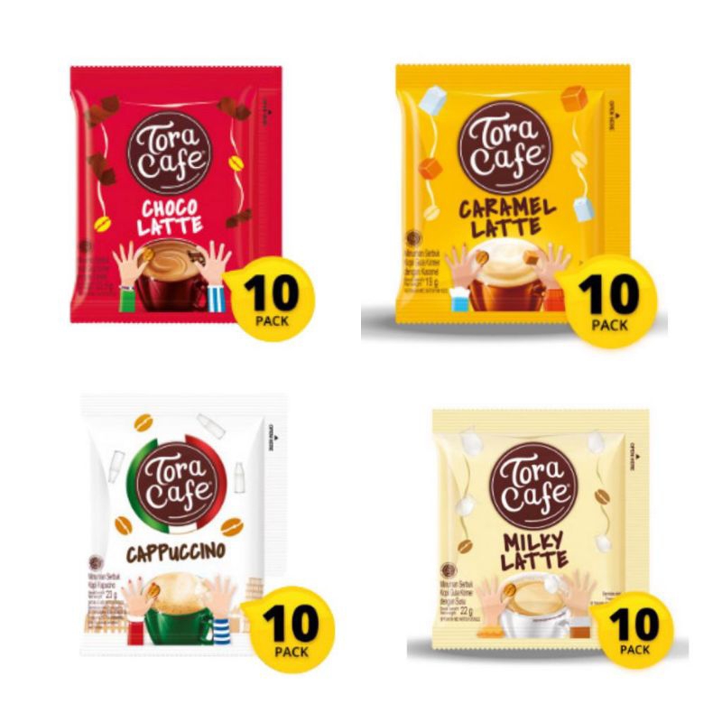 

Tora Caffe Isi 10 Pcs