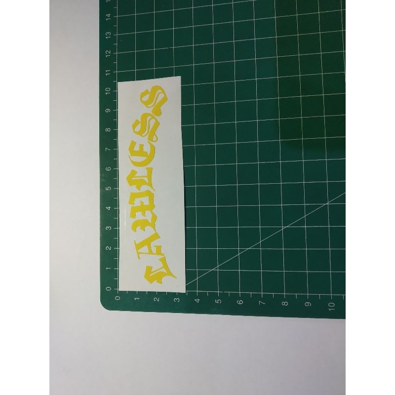 

stiker cutting lawless