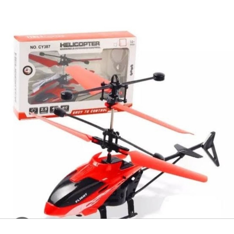 mainan viral anak helikopter drone