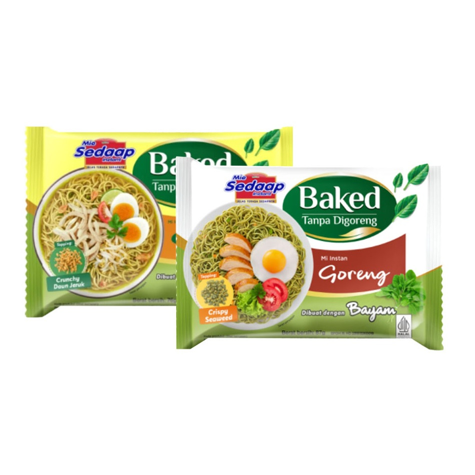 

Mie Sedaap Baked Goreng SOTO / Mie Sedaap Baked 87gr