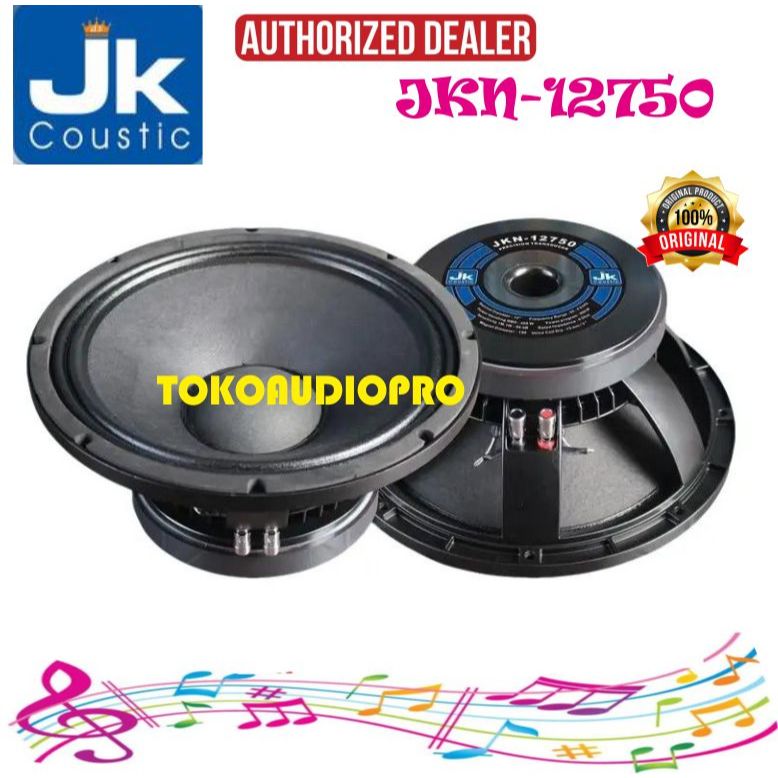Jk Coustic JKN12750 JKN-12750 Component Speaker 12 Inch Original