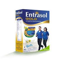 

ENTRASOL GOLD VANILA KEMASAN 2X280 GRAN