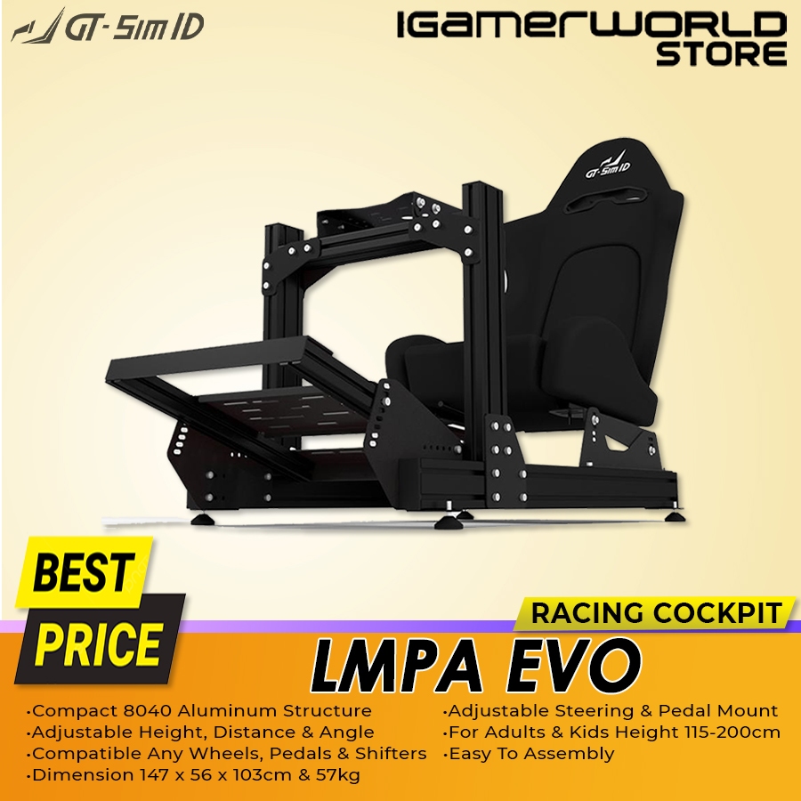 GT Sim ID LMPA EVO Racing Rig Cockpit Racing Simulator