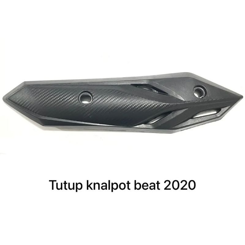 Tutup knalpot beat 2020 _ temeng pelindung cover knalpot samping standar