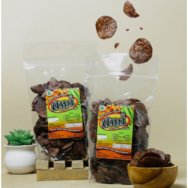 

Keripik Pisang Coklat Renyah – Camilan Manis Kekinian, Siap Santap