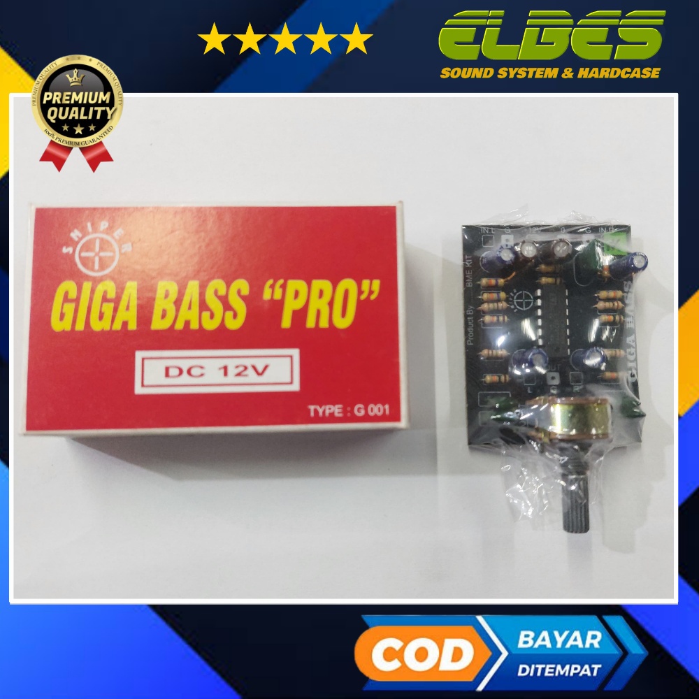 KIT GIGA BASS PRO 12V