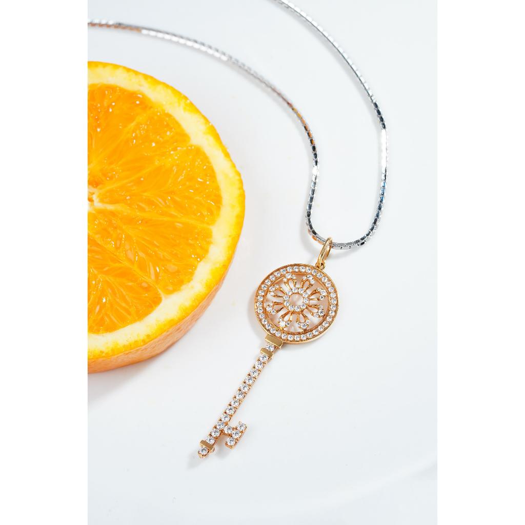 Diamond Pendant VVS1 Clarity F Color