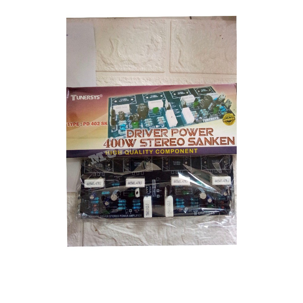 KIT DRIVER POWER 400 WATT STEREO TUNERSYS PD-402 SK
