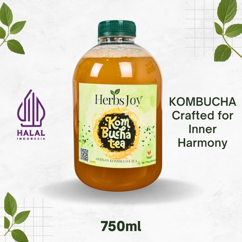 

air stater kombucha varian 750ml kombucha siap minum segar