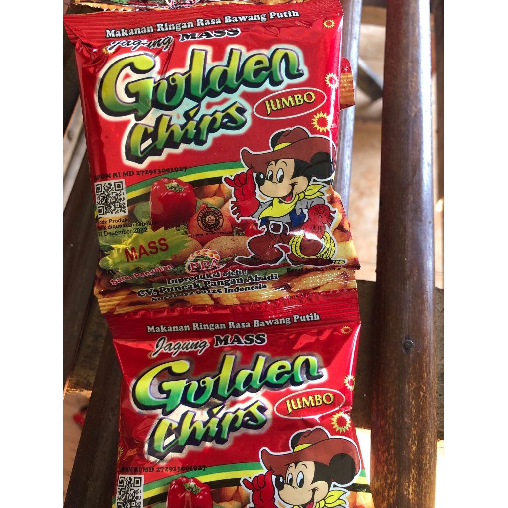 

Snack Golden Chipps dus 25gr (6 x 10)