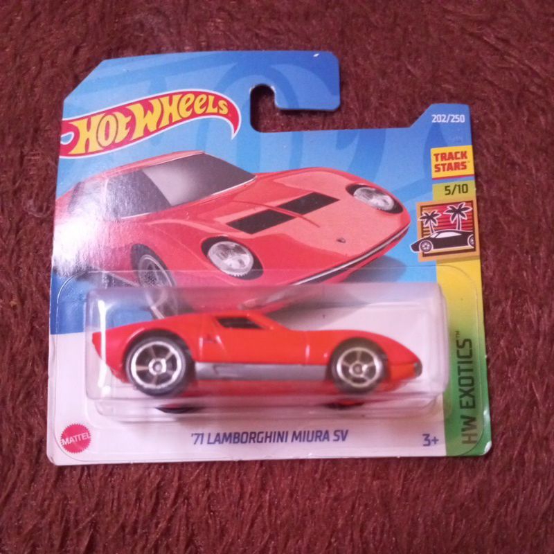 hotwheels 71 Lamborghini miura sv