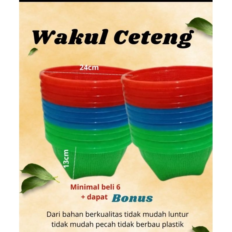 wakul plastik ceting plastik wakul ceting wakul nasi bukan  wakul plastik