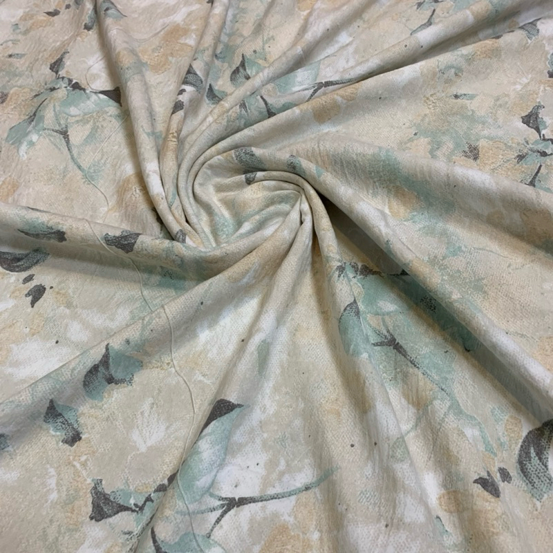 Kain katun Muslin - bahan katun premium- kain katun motif - bahan cotton muslin - kain bahan motif L