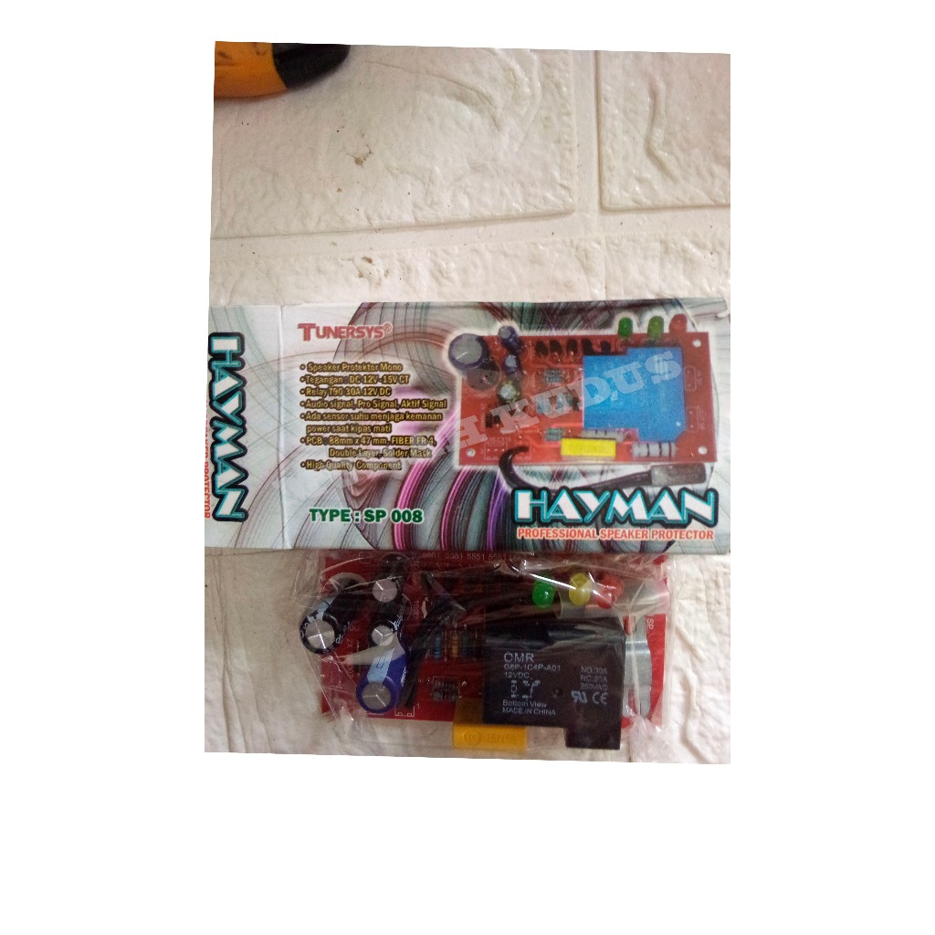 KIT PROTEKTOR SPEAKER MONO TUNERSYS HAYMAN+TERMO 30A