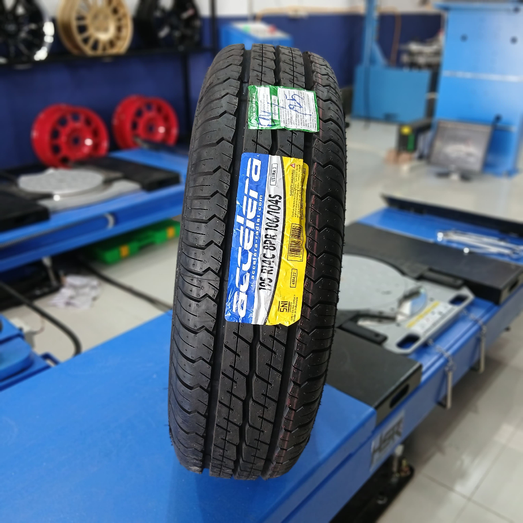 Ban Mobil Muatan R14 Merek accelera Ban mobil semi at