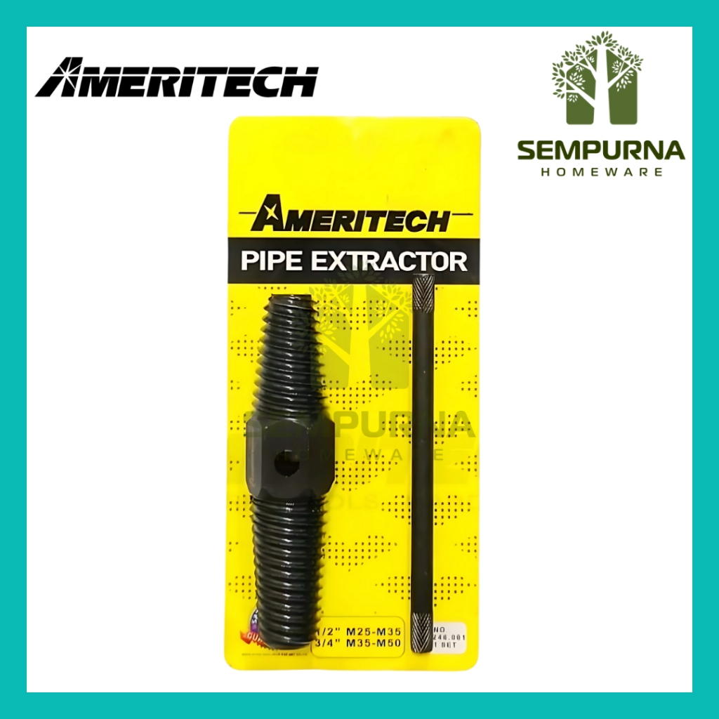 ALAT PEMBUKA DRAT PATAH TAP KRAN AIR PIPA DALAM PIPE EXTRACTOR AMERITECH