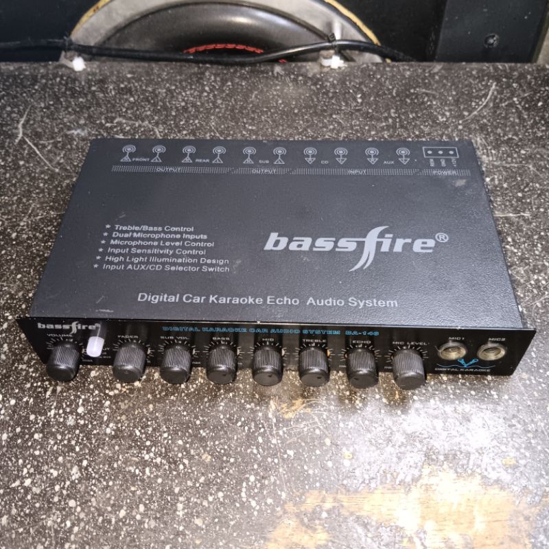 Preamp parametrik second Bassfire BA-146 IC original JRC NJM4580D