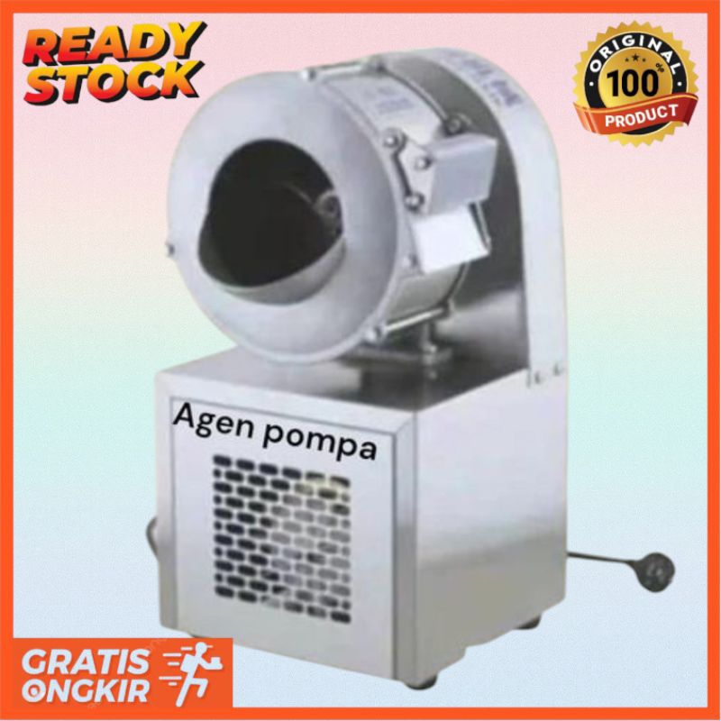 Mesin Pemotong kentang Listrik Alat pegiris Kentang listrik 180W 220V