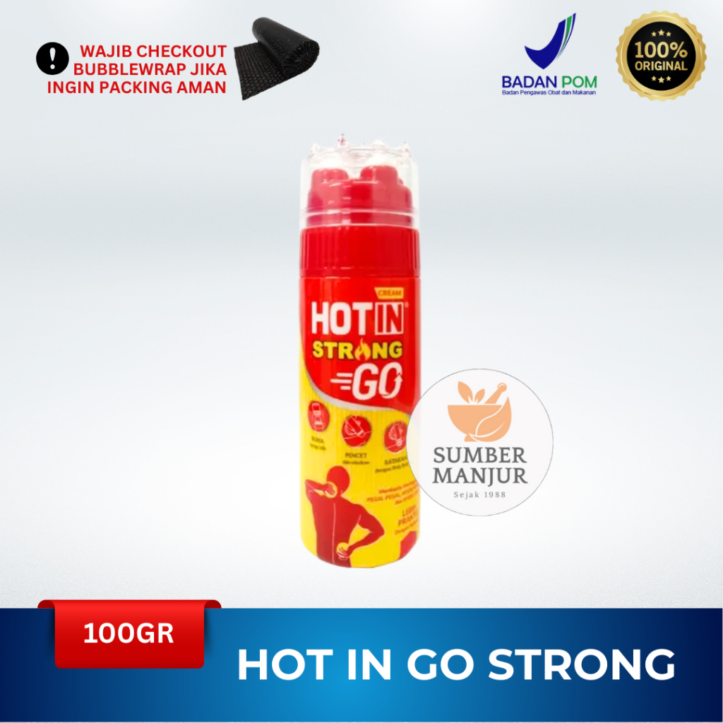 HOT IN GO STRONG CREAM STRONG 100G