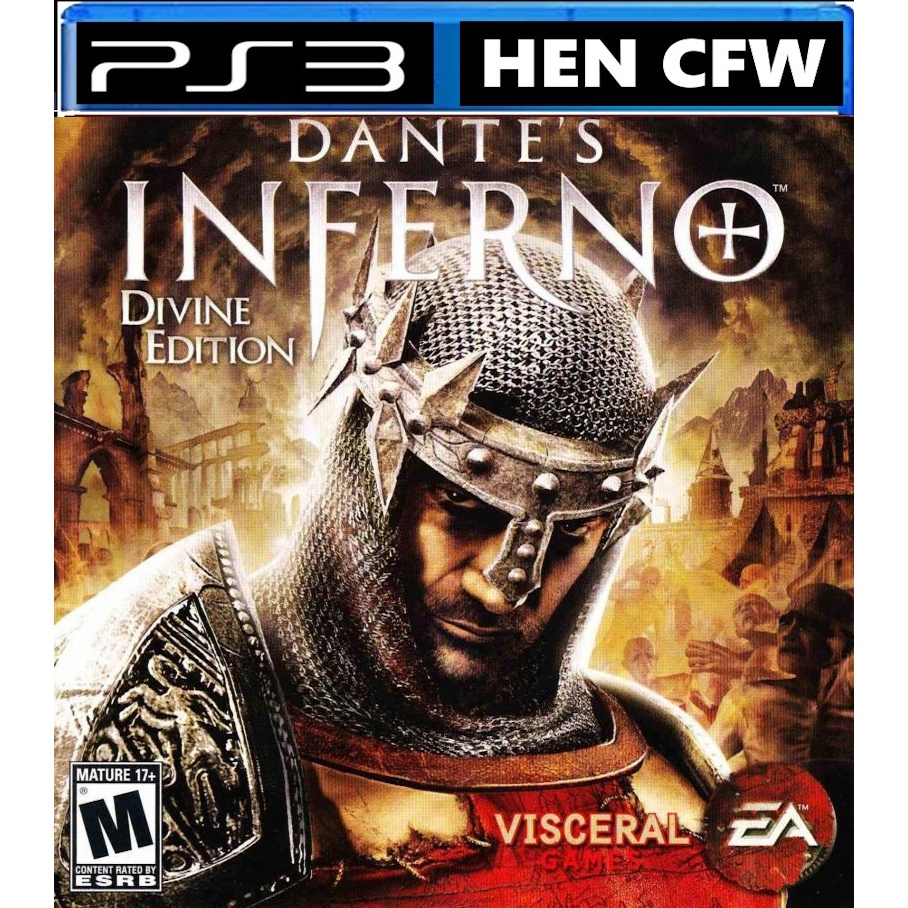 BD dvd game ps3 dante inferno