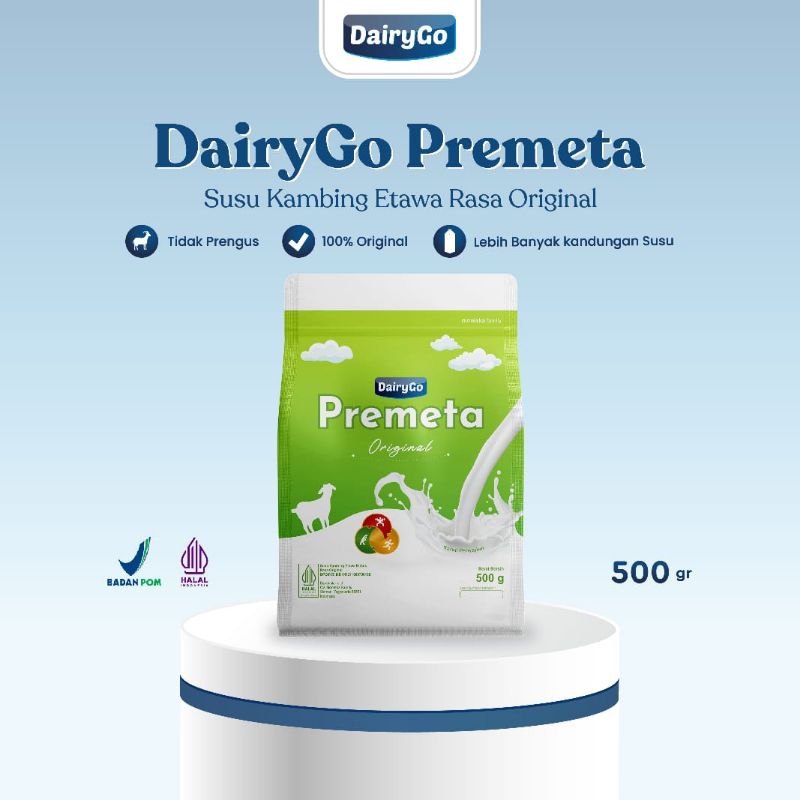 

Susu Kambing Etawa Premium DairyGo Premeta Original 500g