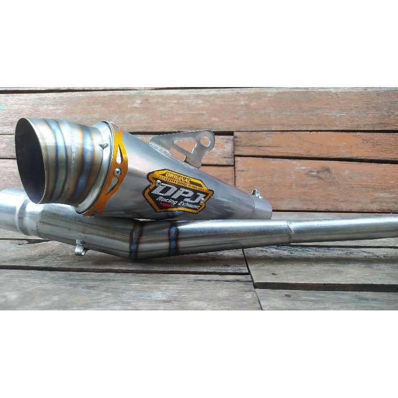 Knalpot Racing Netral All Honda Bebek Fullset DPJ