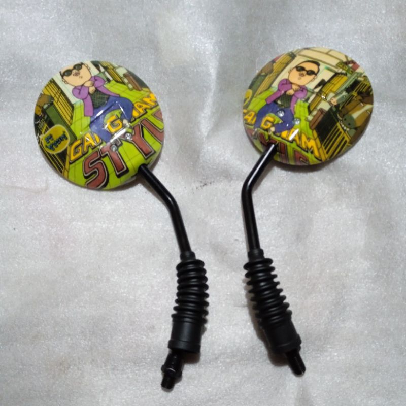 spion back mirror Assy komplit Kanan kiri set cover baut Thailook Thailand gang nam style Suzuki Spi