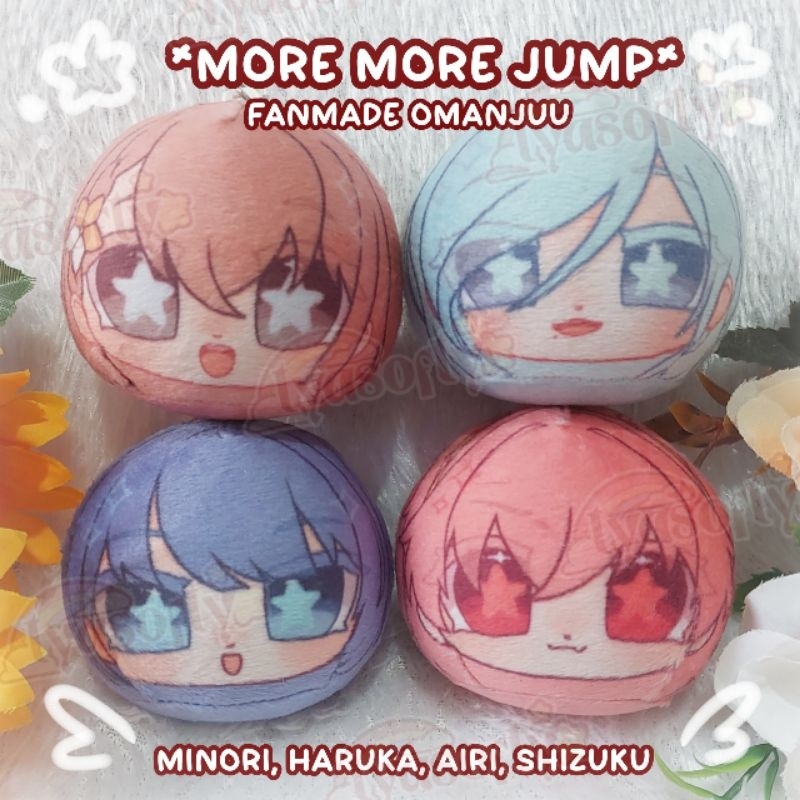 Project Sekai MMJ Fanmade Omanjuu (Mochi Keychain)