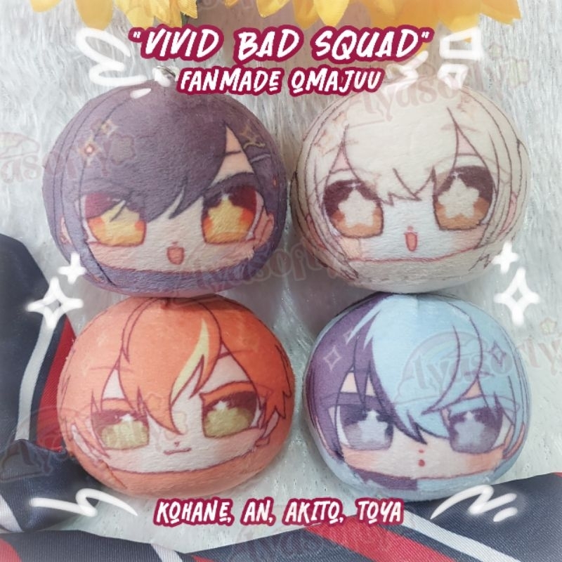 Project Sekai VBS Fanmade Omanjuu (Mochi Keychain) by:tyasofty