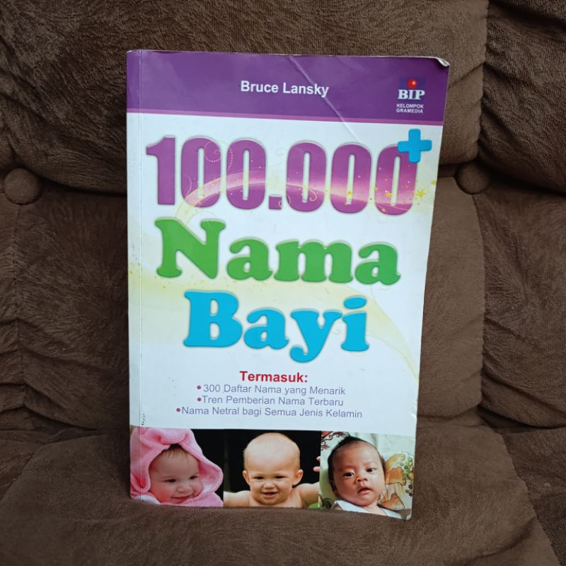 Buku 100.000 Nama nama Bayi