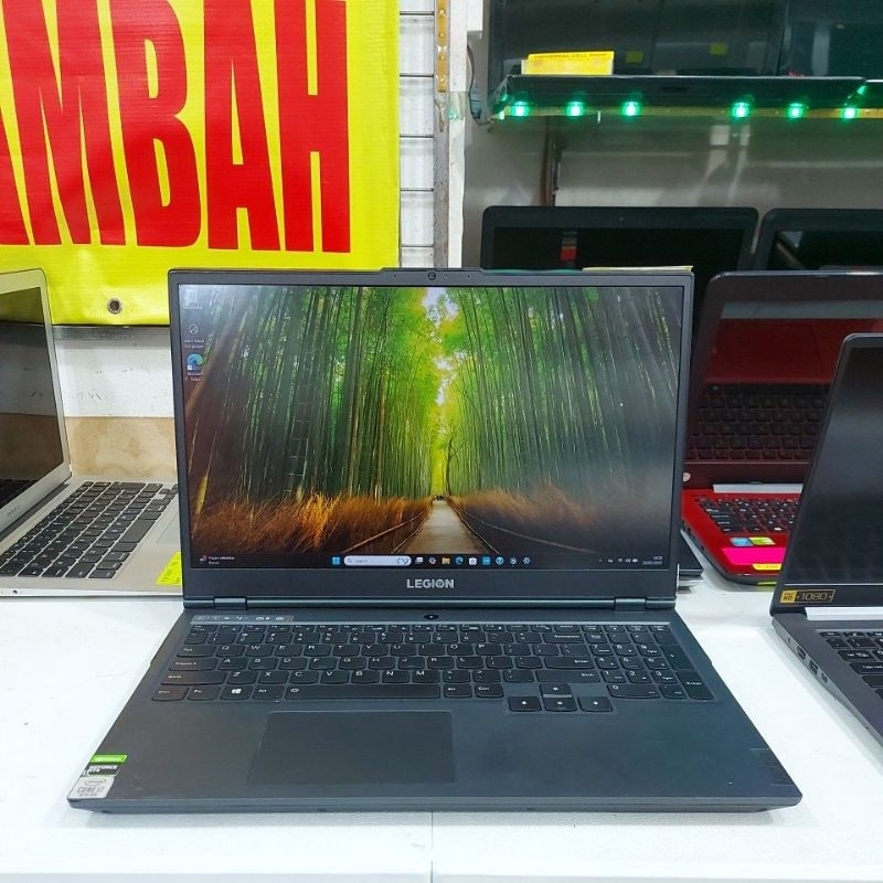 Laptop Lenovo Legion Gaming 81Y6 core i7-10750H NVIDIA GEFORCE GTX 1660 Ti ram 16gb ssd 512gb hdd 50