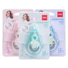 

DELI - TIP X / PITA KOREKSI / STIP KERTAS / CORRECTION TAPE SPECIAL AGNES MO EDITION CH396 12MX5MM