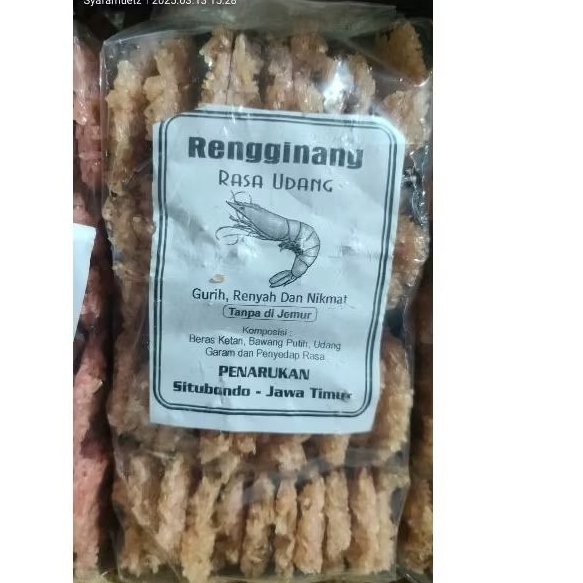 

KRUPUK MENTAH RENGGINANG 500GR VARIAN CUMI,UDANG,TERASI, BALADO