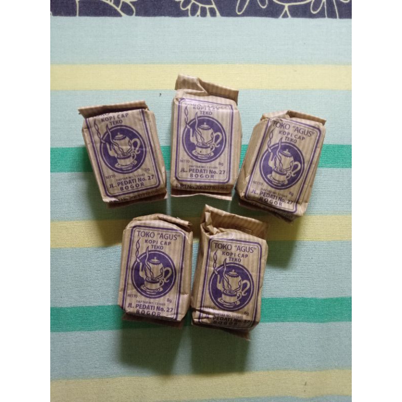 

Kopi Cap Teko 5 Saset / Kopi Bogor