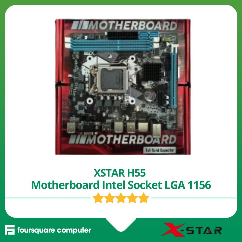 X-Star H55 Motherboard Intel Socket LGA 1156