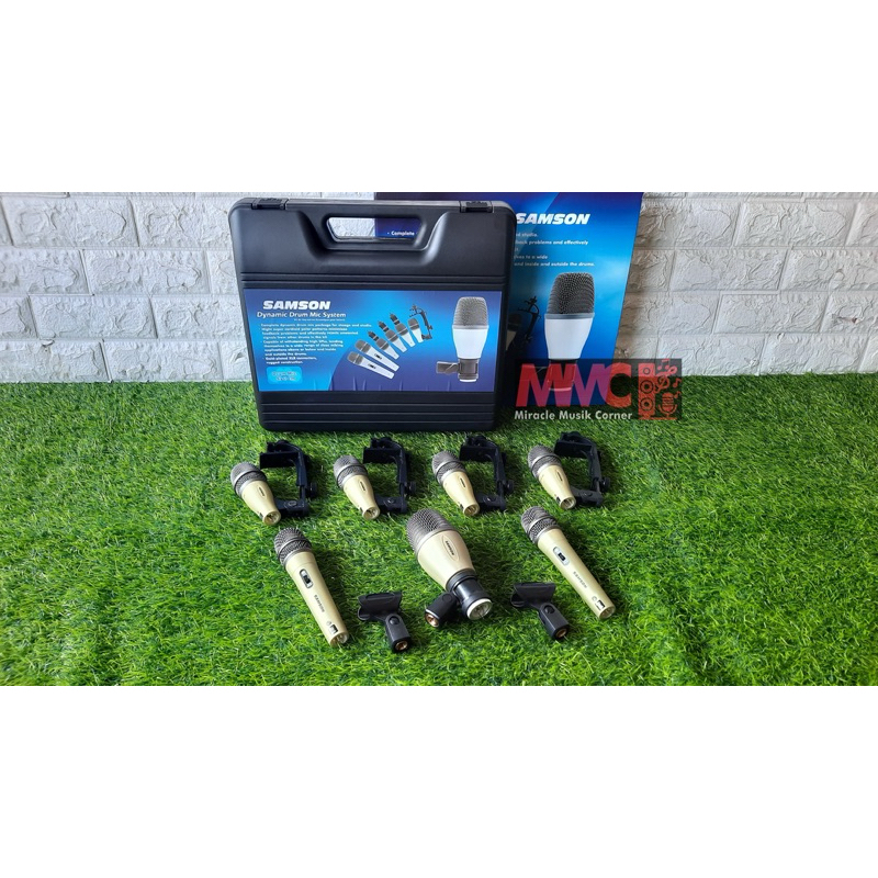 MIC DRUM SAMSON SET BERKUALITAS