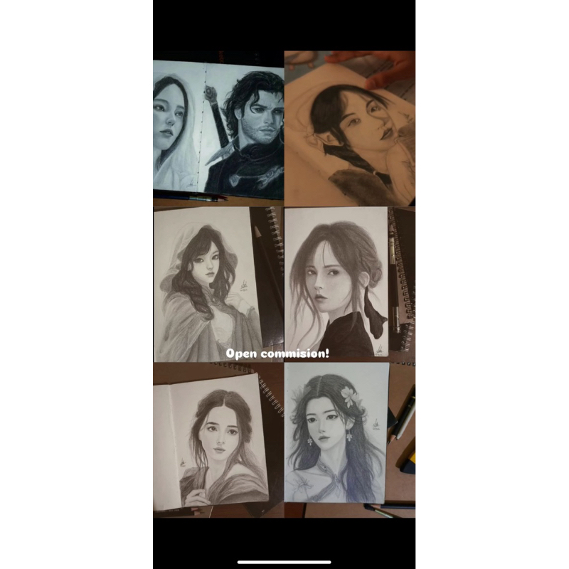 

LUKISAN CUSTOM HITAM PUTIH UKURAN A5