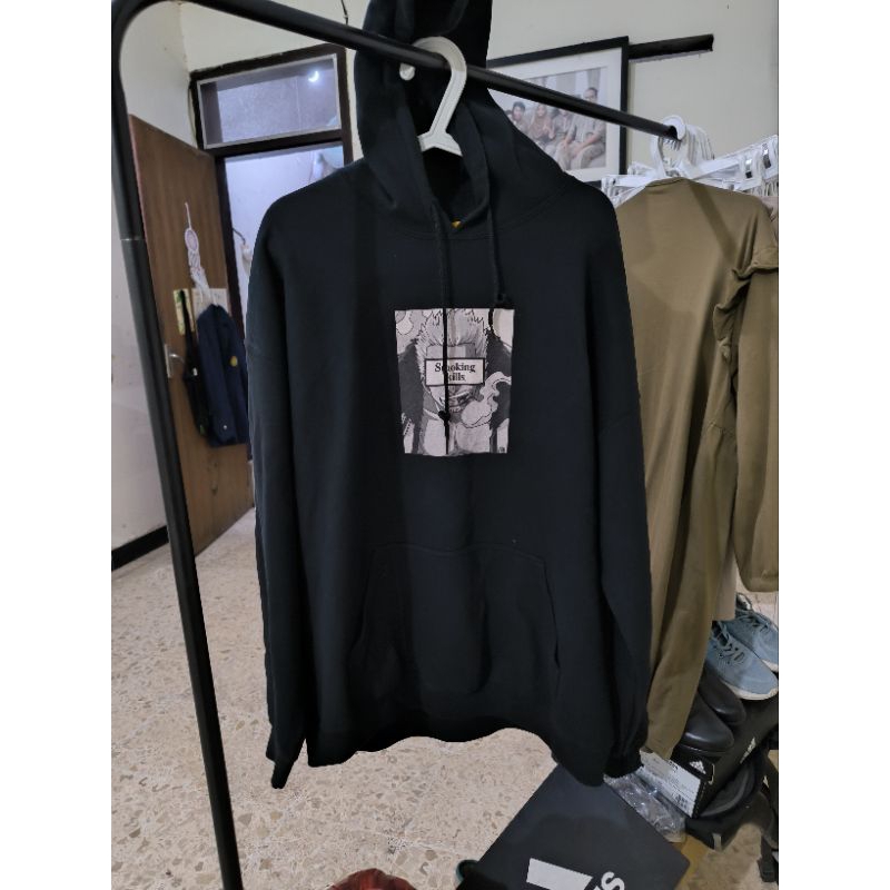 FR2 fucking rabbits Hoodie Hitam x One piece