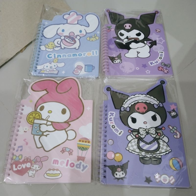 

[COD] Buku Spiral / Note spiral motif sanrio