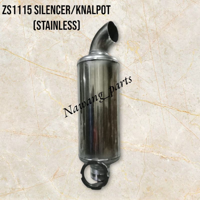 ZS1110/ZS1115 Silencer Stainless/knalpot stenlis zs1110/zs1115(24pk)